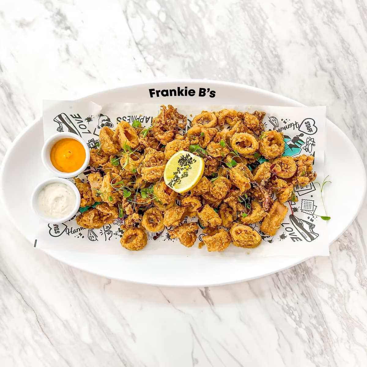Frankie B’s S & P Calamari – Crispy Salt and Pepper Squid